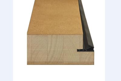JW Blendrahmen unverleimt Birke HDF kgz roh zum Streichen EI30 50/90mm in Karton RL 200 x 80,2cm - Band links